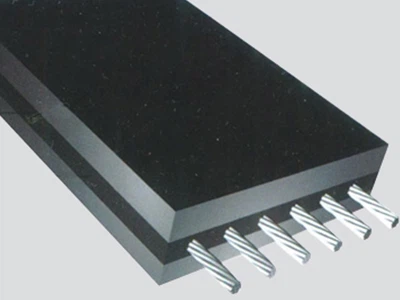 Das schwer entflammbare Stahlseil-Förderband